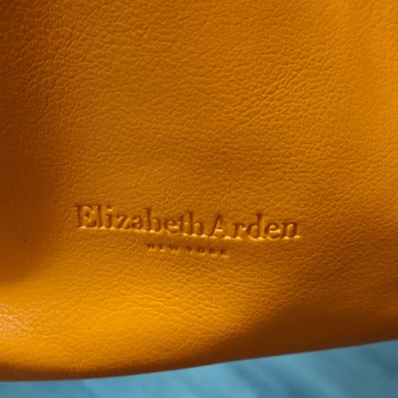 Elizabeth Arden Orange Clutch Bag - Picture 6 of 7